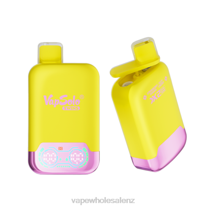 Electronic Cigarette Wholesale Price - Vapsolo TWINS Disposable Vape Strawberry Banana & Fizzy Cherry NTV8126