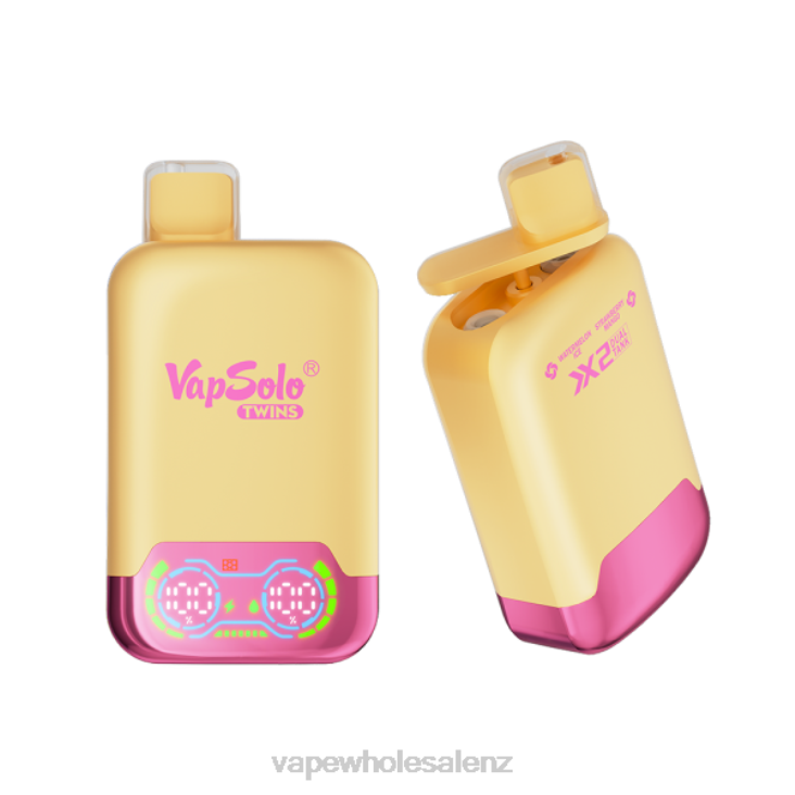 Vape Wholesale Supplier - Vapsolo TWINS Disposable Vape Watermelon Ice & Strawberry Mango NTV8129