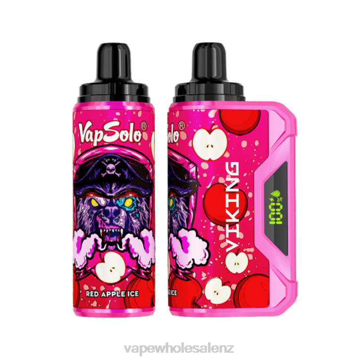 Vape Suppliers NZ - Vapsolo VIKING Disposable Vape Red Apple Ice NTV8136