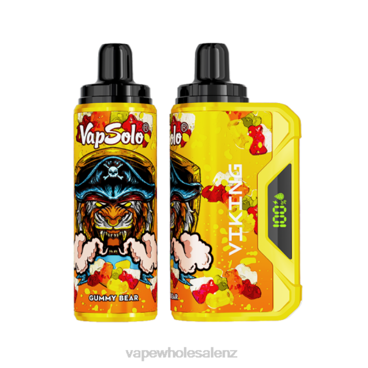Vape Wholesale Near Me - Vapsolo VIKING Disposable Vape Gummy Bear NTV8133