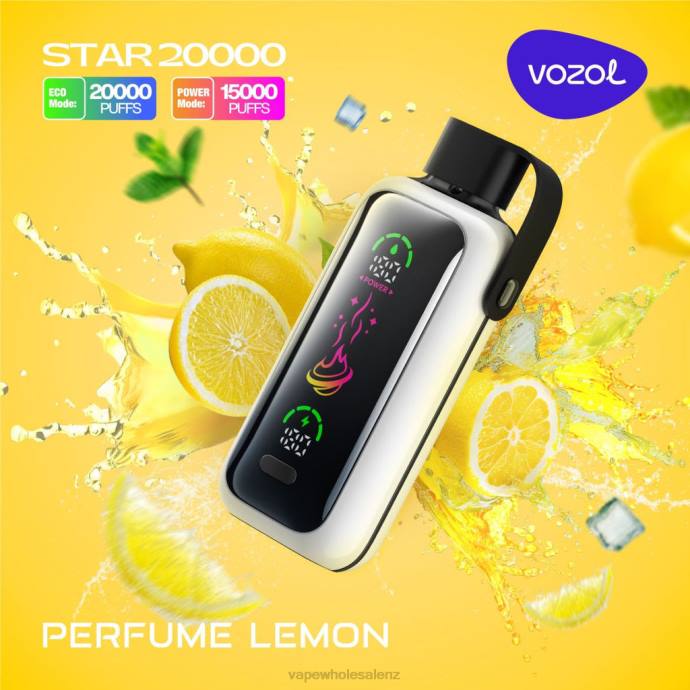 Electronic Cigarette Wholesale - PERFUME LEMON VOZOL STAR 20000 4XV217