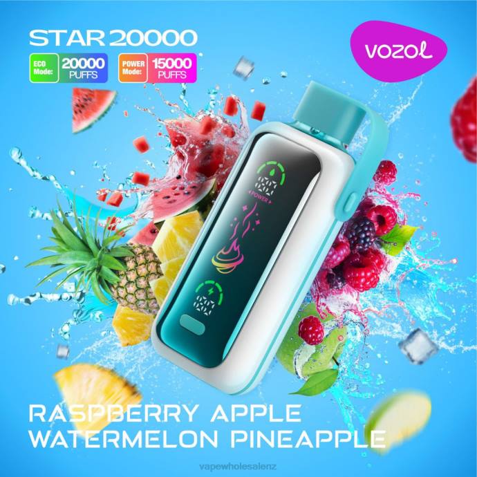 RASPBERRY APPLE WATERMELON PINEAPPLE