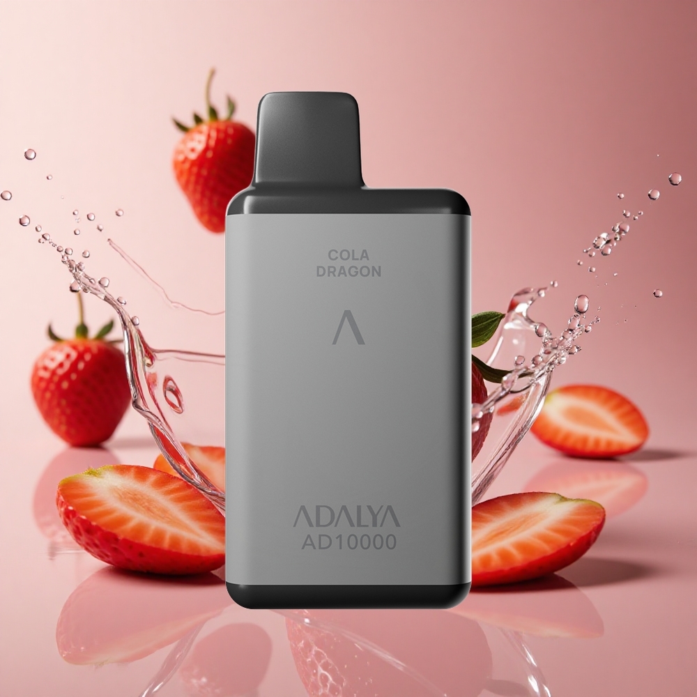 Adalya AD 10000 Puffs Strawberry Splash Disposable Vape with USB-C & 14ml E-liquid New Zealand wholesale suppliers
