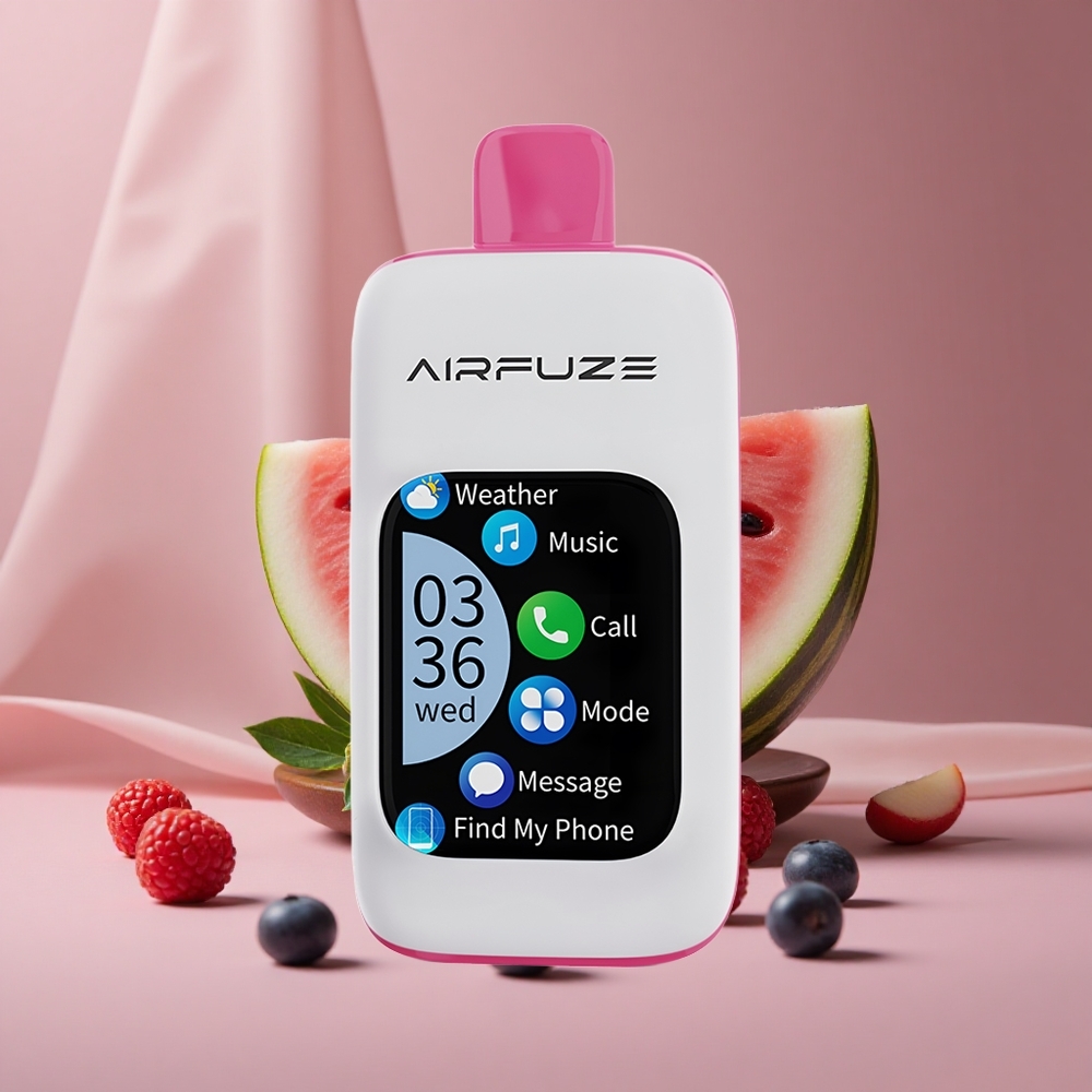 AirFuze Smart 30000 Puffs Disposable Vape Blueberry Watermelon 900mAh Type-C New Zealand wholesale suppliers
