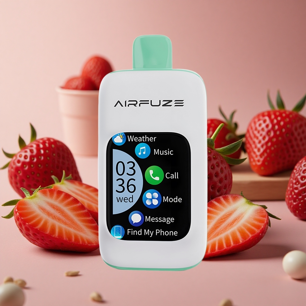 AirFuze Smart 30000 Puffs Disposable Vape Strawberry Summertime 900mAh Type-C New Zealand wholesale suppliers