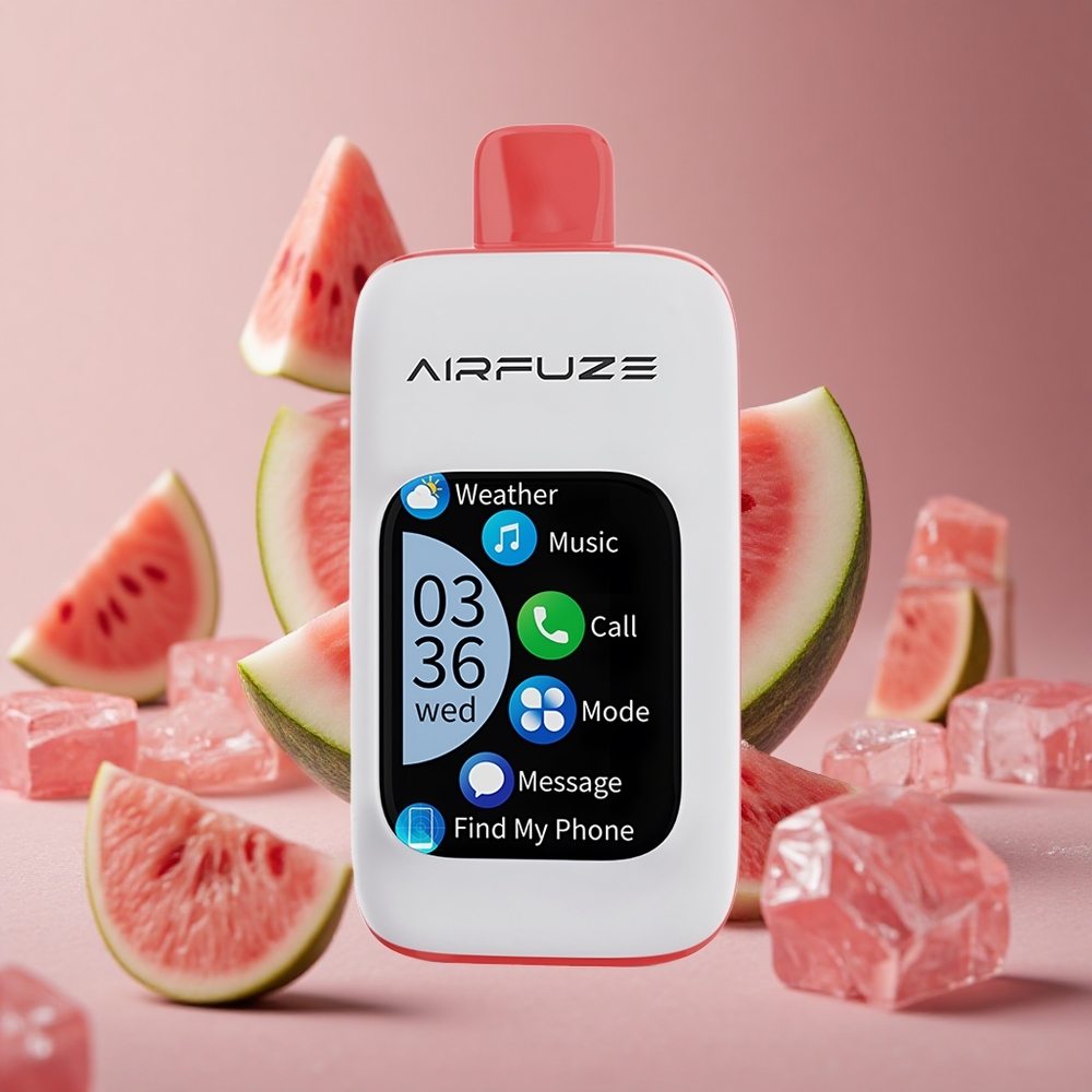 AirFuze Smart 30000 Puffs Disposable Vape Watermelon Ice 900mAh Type-C New Zealand wholesale suppliers