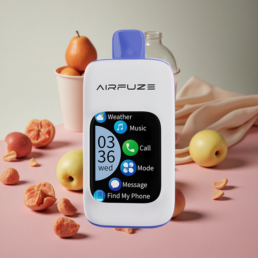 AirFuze Smart 30000 Puffs Miami Mint Disposable Pod with 2.01"TFT Touch Screen & Type-C Charging New Zealand wholesale suppliers