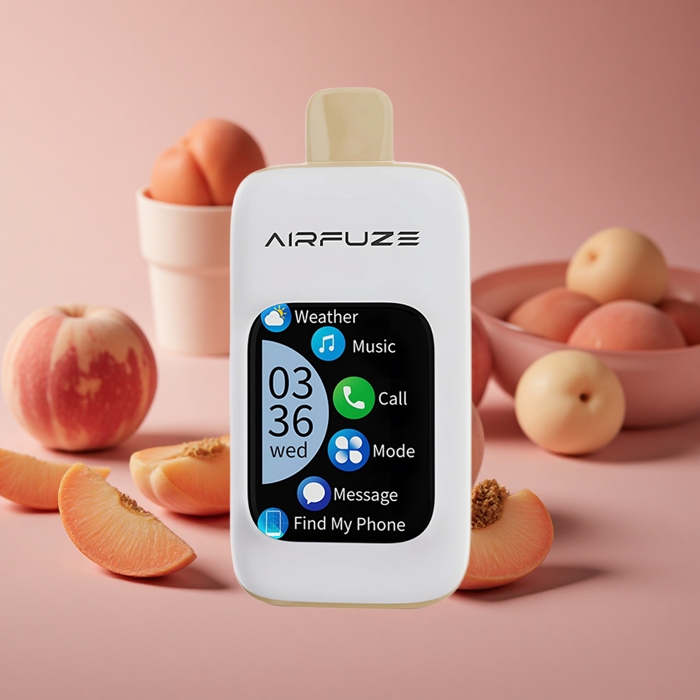 AirFuze Smart Pro 40000 Puffs Juicy Peach Wireless Smartphone Integration 20ML New Zealand wholesale suppliers