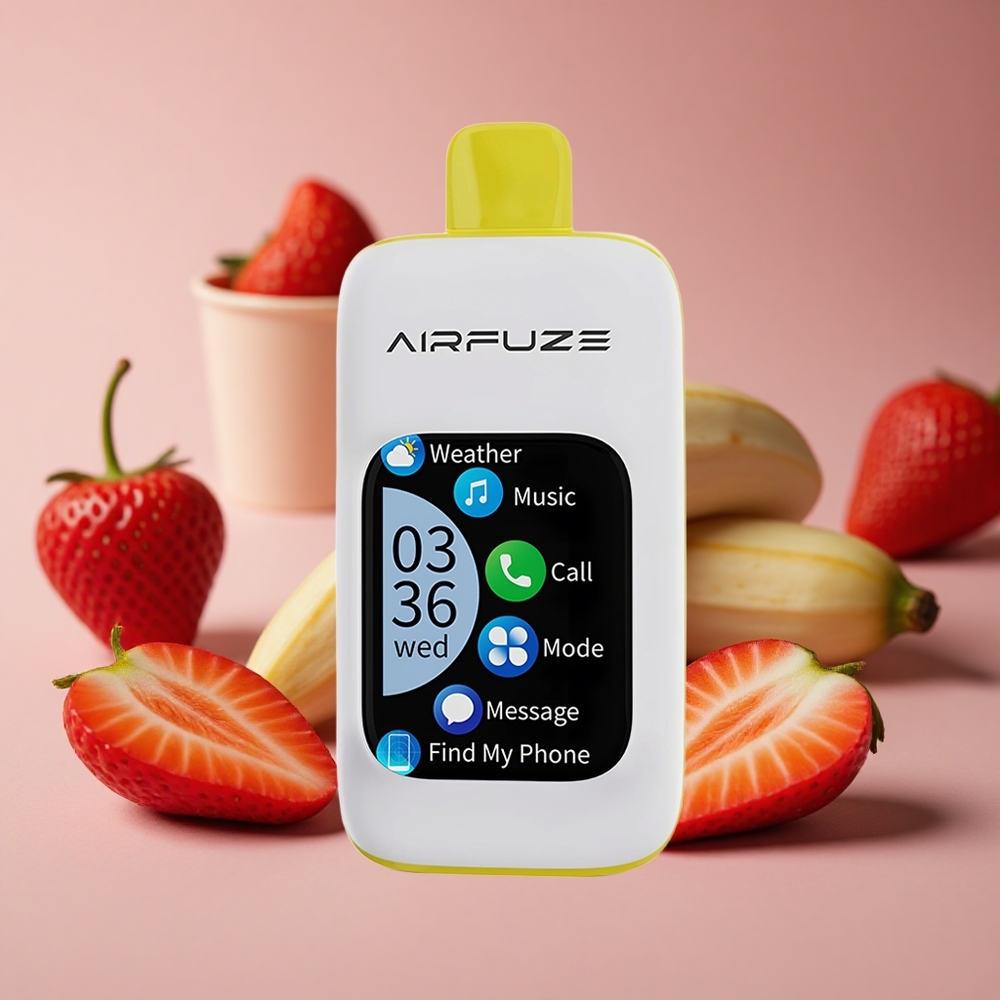Airfuze Smart Pro 40000 Puffs Strawberry Banana New Zealand Wholesale Suppliers
