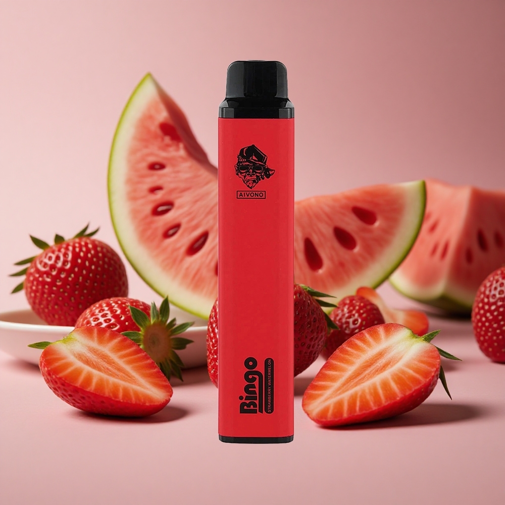 Aivono Aim Bingo 4000 Puffs Strawberry Watermelon 10mL 1000mAh New Zealand wholesale suppliers