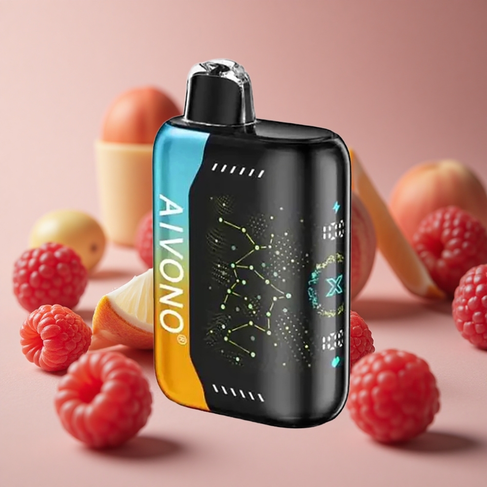 Aivono Aim Boom 25000 Puffs 28ml E-Liquid Raspberry Peach Lime New Zealand wholesale suppliers