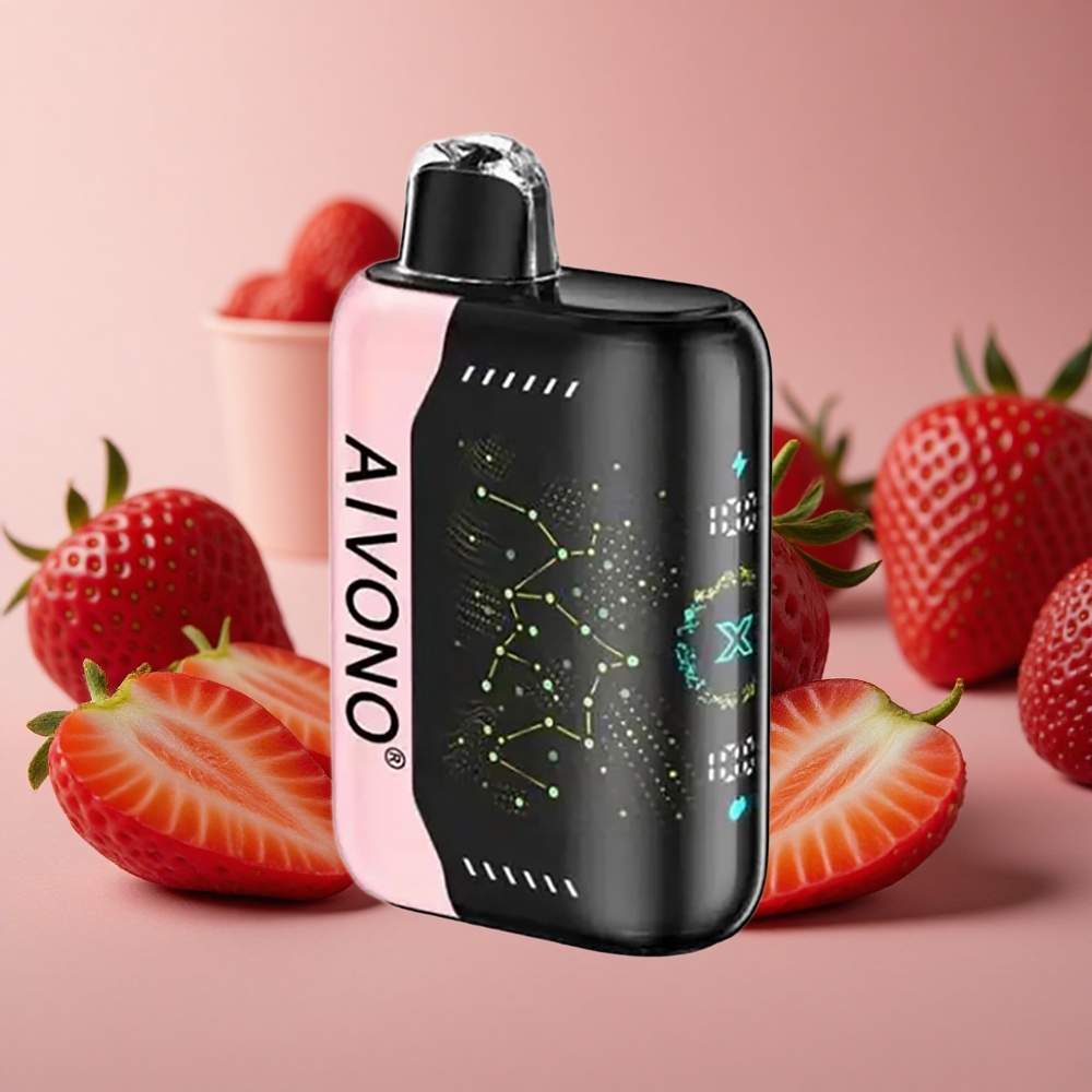Aivono Aim Boom 25000 Puffs Strawberry B Pop 28ml E-Liquid 650mAh Battery New Zealand wholesale suppliers