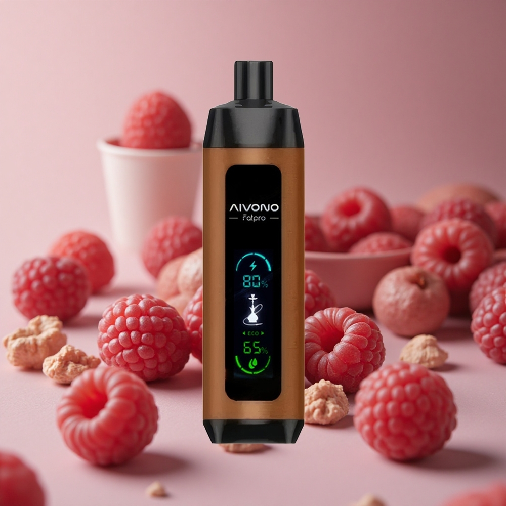 Aivono Aim Fatpro 22000 Puffs Cherry Raspberry 28ml E-liquid 600mAh Rechargeable New Zealand wholesale suppliers