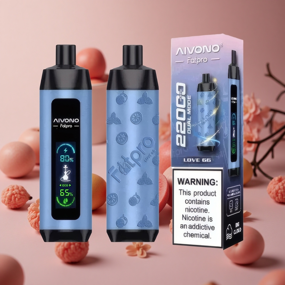 Aivono Aim Fatpro 22000 Puffs Love 66 28ml E-liquid 600mah Rechargeable New Zealand wholesale suppliers