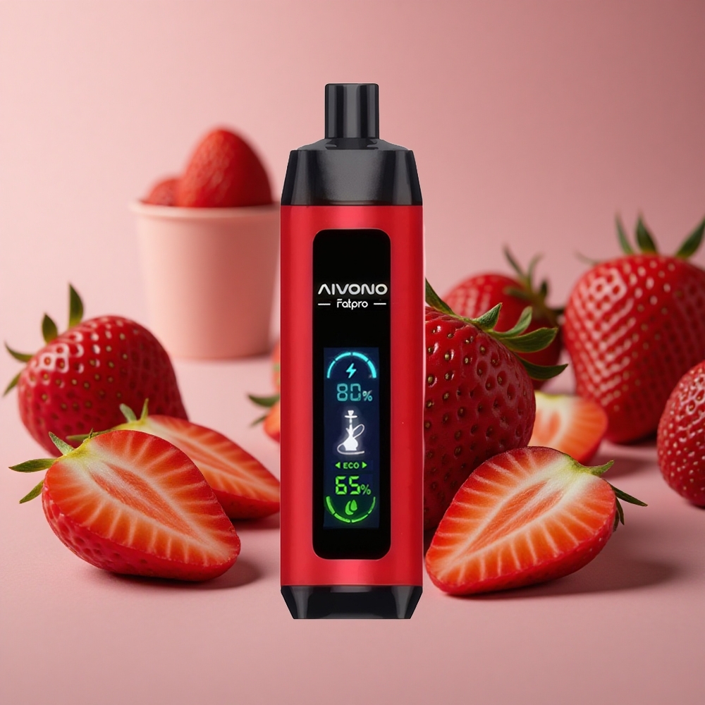 Aivono Aim Fatpro 22000 Puffs Strawberry Punch 28ml E-liquid 600mah Rechargeable New Zealand wholesale suppliers