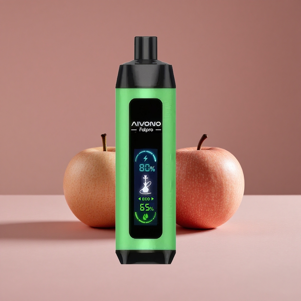 Aivono Aim Fatpro 22000 Puffs Two Apple 28ml E-liquid 600mah Rechargeable New Zealand wholesale suppliers