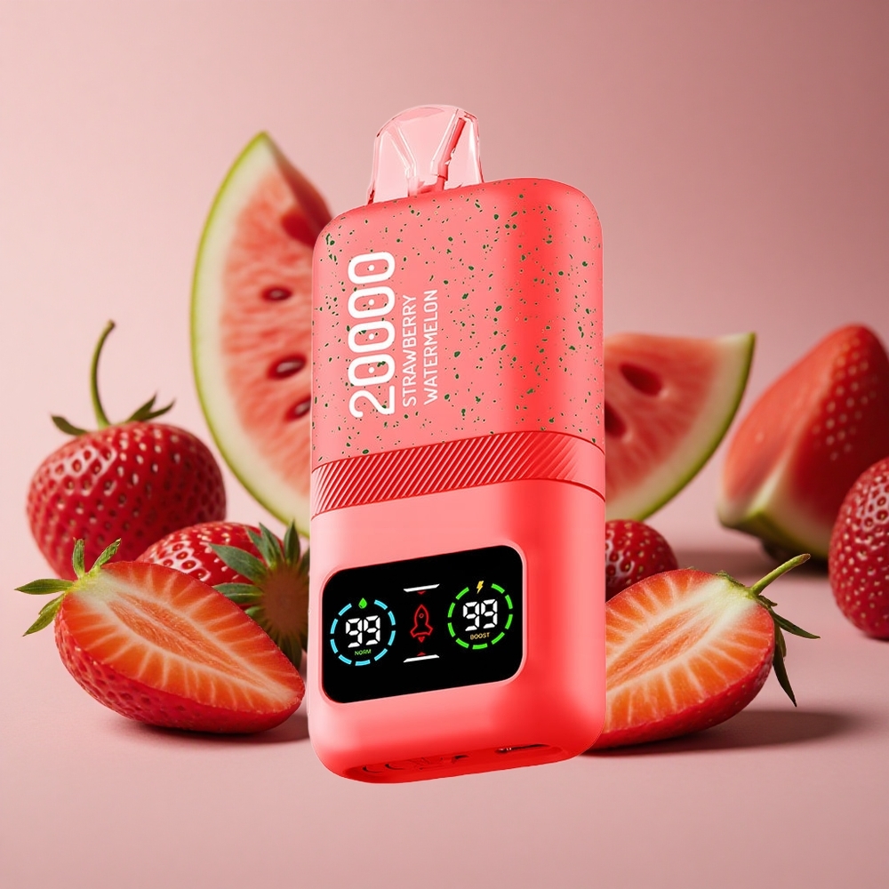 Aivono Aim Magic 20000 Puffs 26ml E-liquid Strawberry Watermelon Dual Mesh Coils New Zealand wholesale suppliers