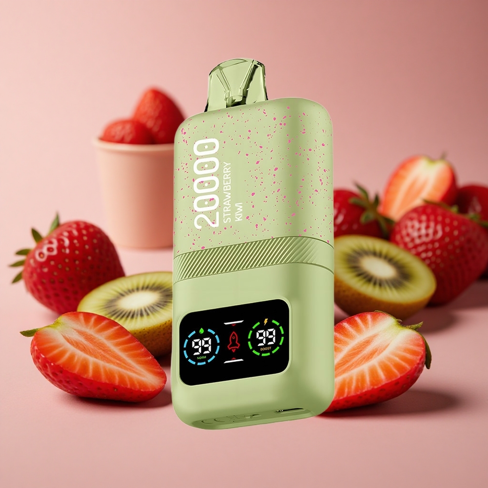 Aivono Aim Magic 20000 Puffs Dual Mesh Coils Type-C Rechargeable Strawberry Kiwi New Zealand wholesale suppliers