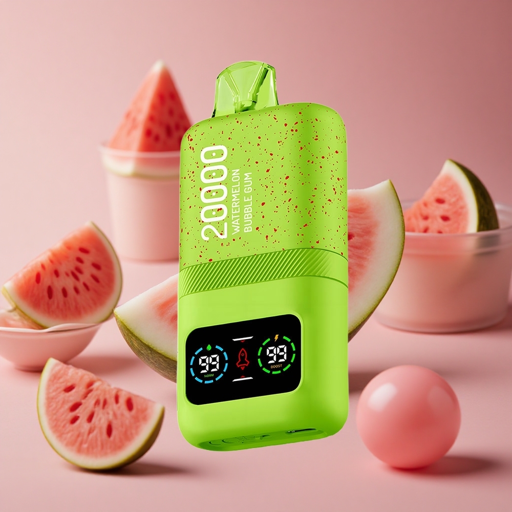 Aivono Aim Magic 20000 Puffs Dual Mesh Coils Type-C Rechargeable Watermelon Bubble Gum New Zealand wholesale suppliers