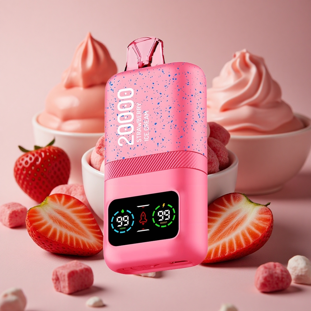 Aivono Aim Magic 20000 Puffs Strawberry Ice Cream Dual Mesh Coils New Zealand wholesale suppliers