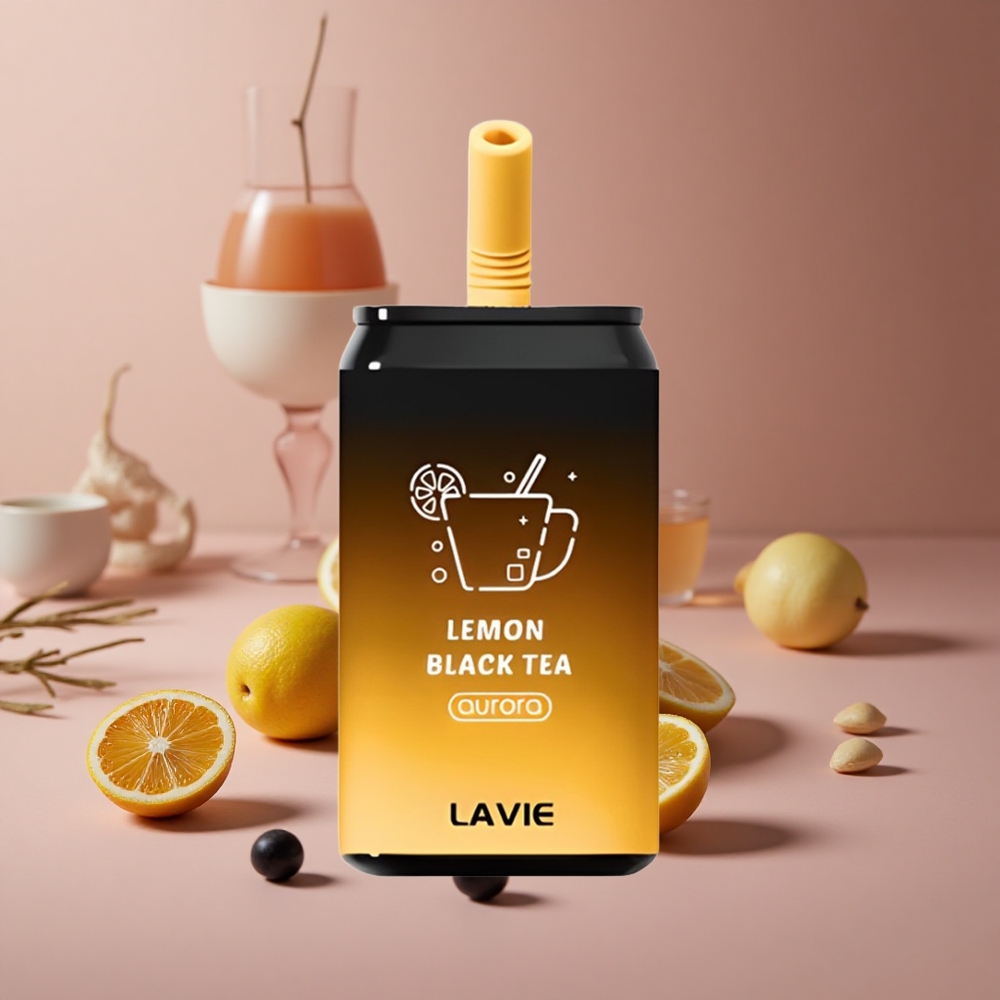 LAVIE Aurora 11000 Puffs Lemon Black Tea Type C Rechargeable 22ML New Zealand wholesale suppliers
