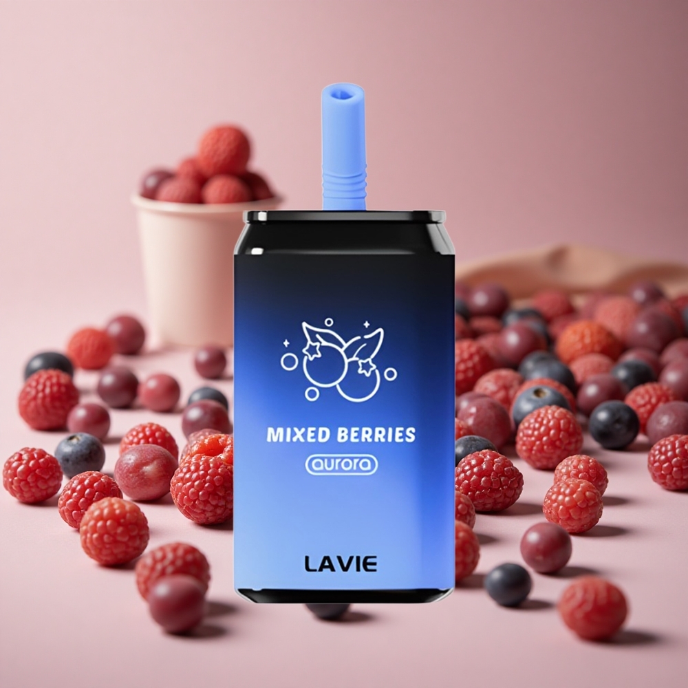 LAVIE Aurora 11000 Puffs Mixed Berries 650mAh Type C Rechargeable New Zealand wholesale suppliers