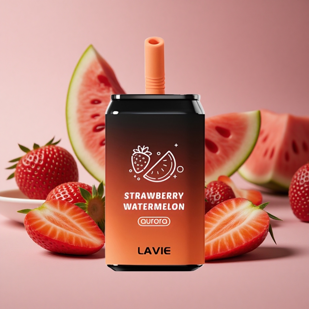 LAVIE Aurora 11000 Puffs Strawberry Watermelon 22ML Type C Rechargeable New Zealand wholesale suppliers