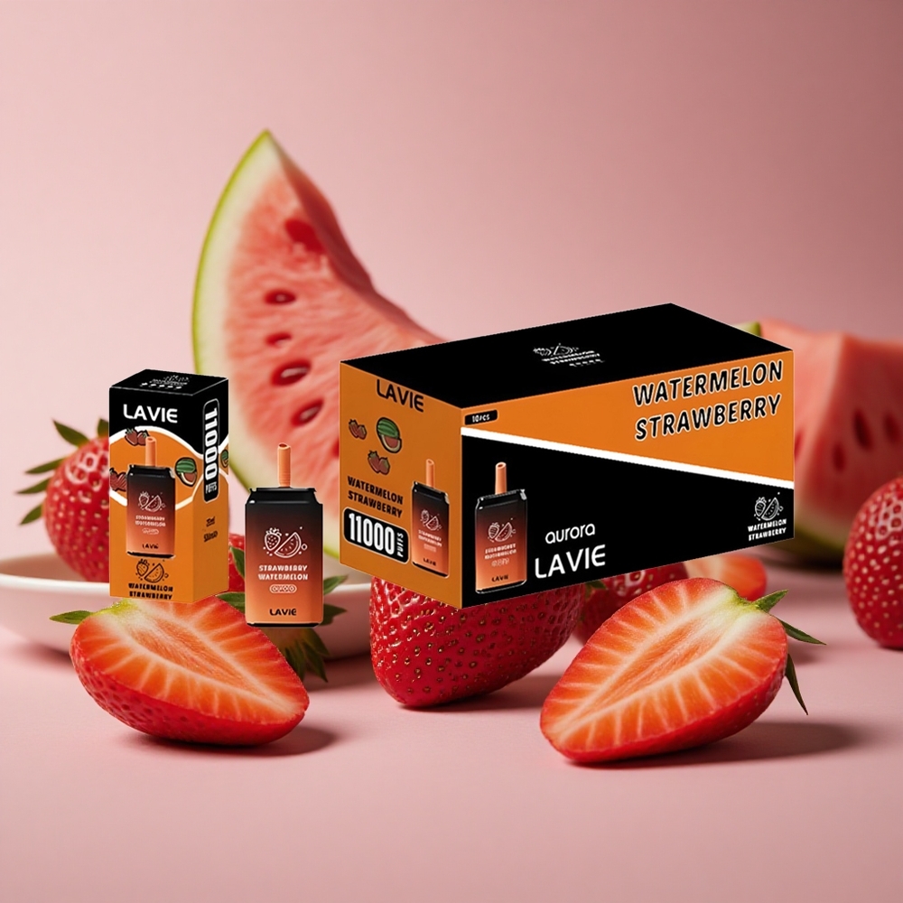 LAVIE Aurora 11000 Puffs Strawberry Watermelon 22ML Type C Rechargeable New Zealand wholesale suppliers
