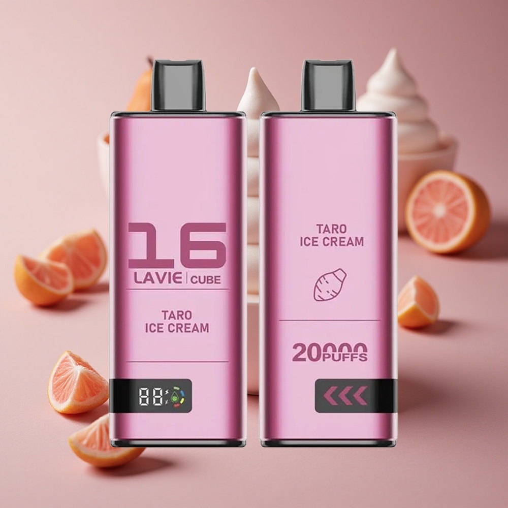 Lavie Cube 20000 Puffs 28ML Taro Ice Cream New Zealand wholesale suppliers