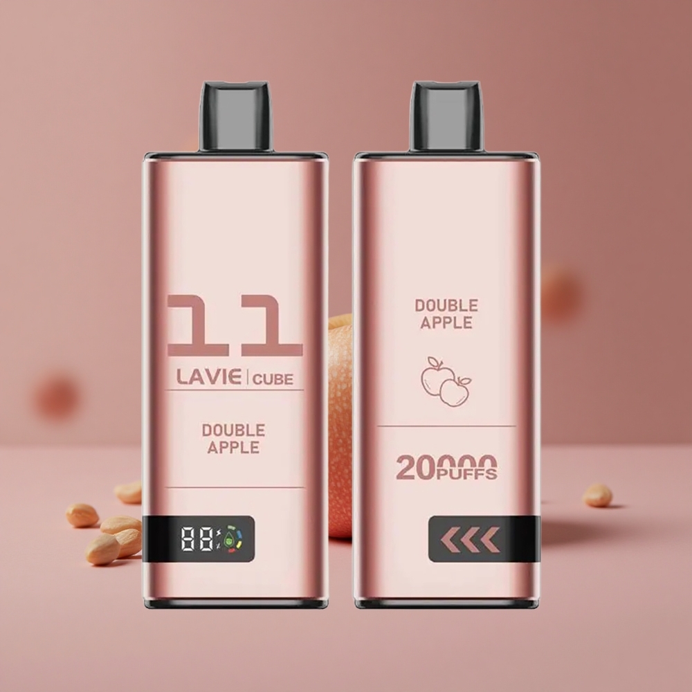 Lavie Cube 20000 Puffs Double Apple Disposable Vape 28ML Salt Nicotine New Zealand wholesale suppliers
