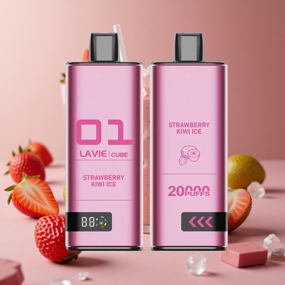 Lavie Cube 20000 Puffs Strawberry Kiwi Ice 28ML New Zealand wholesale suppliers