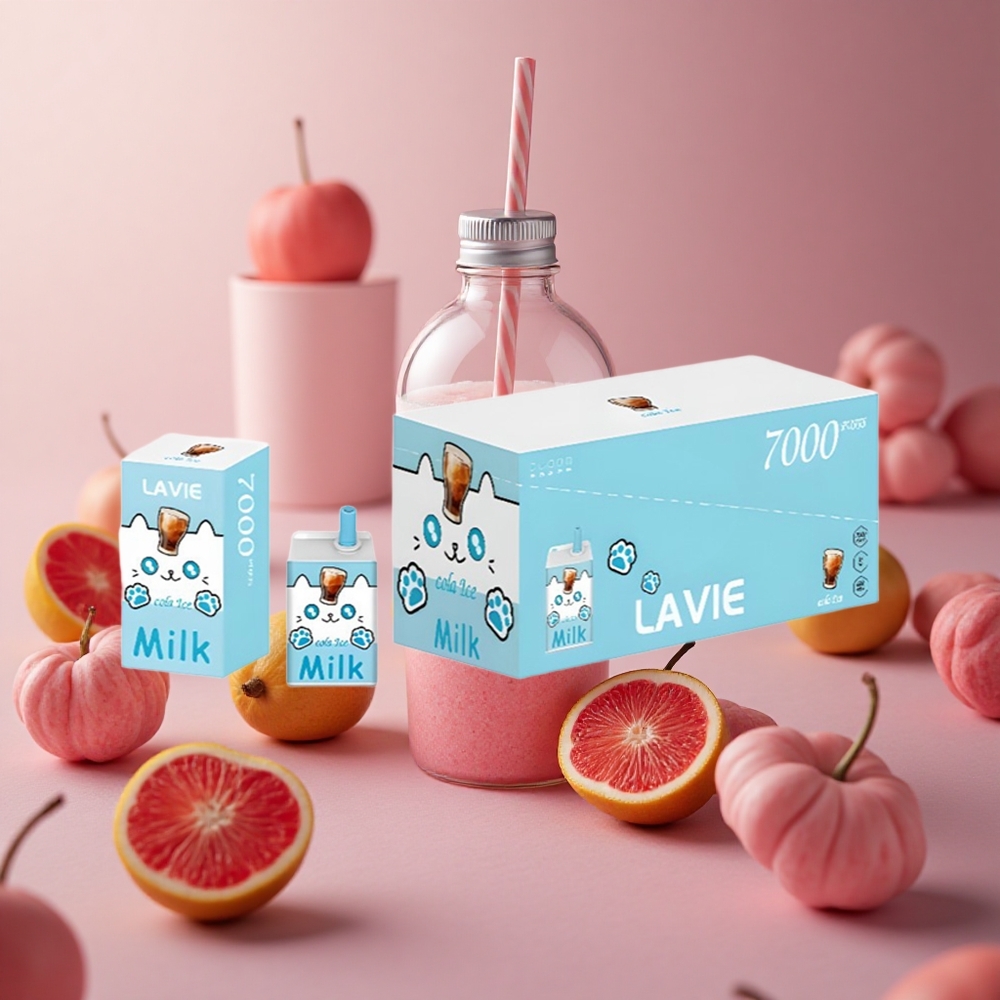 LAVIE Milk 7000 Puffs Cola Ice 16ML Type C Rechargeable New Zealand wholesale suppliers