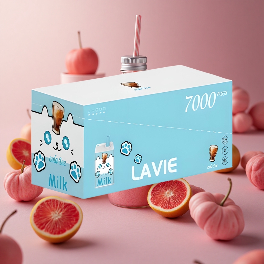 LAVIE Milk 7000 Puffs Cola Ice 16ML Type C Rechargeable New Zealand wholesale suppliers