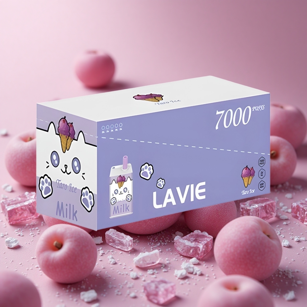 LAVIE Milk 7000 Puffs Grape Ice 16ML Type C New Zealand wholesale suppliers
