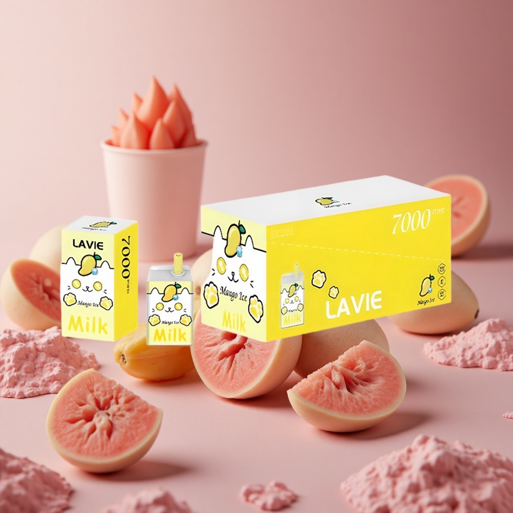 LAVIE Milk 7000 Puffs Mango Ice 16ML Type C New Zealand wholesale suppliers