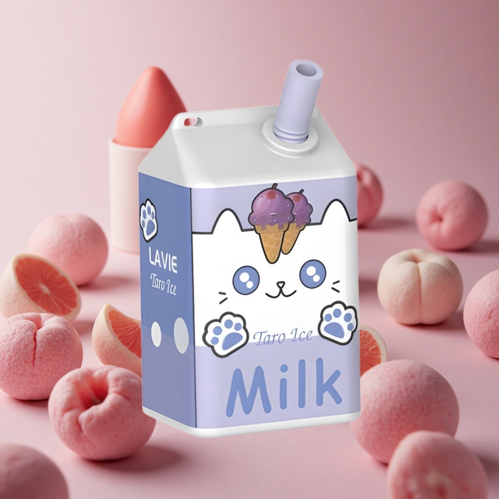 LAVIE Milk 7000 Puffs Taro Ice 16ML Type C New Zealand wholesale suppliers