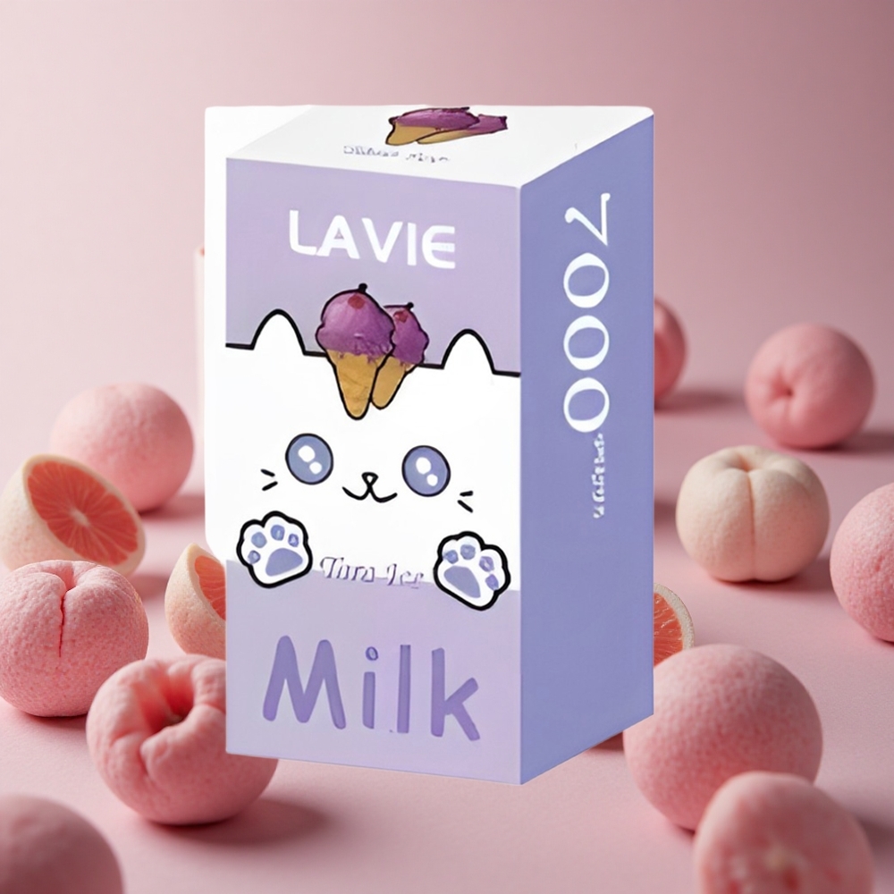 LAVIE Milk 7000 Puffs Taro Ice 16ML Type C New Zealand wholesale suppliers