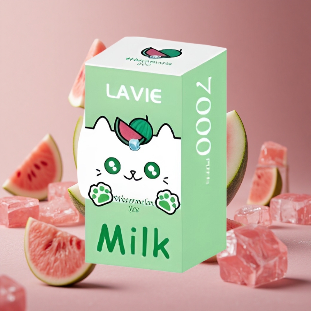 LAVIE Milk 7000 Puffs Watermelon Ice 16ML Type C New Zealand wholesale suppliers