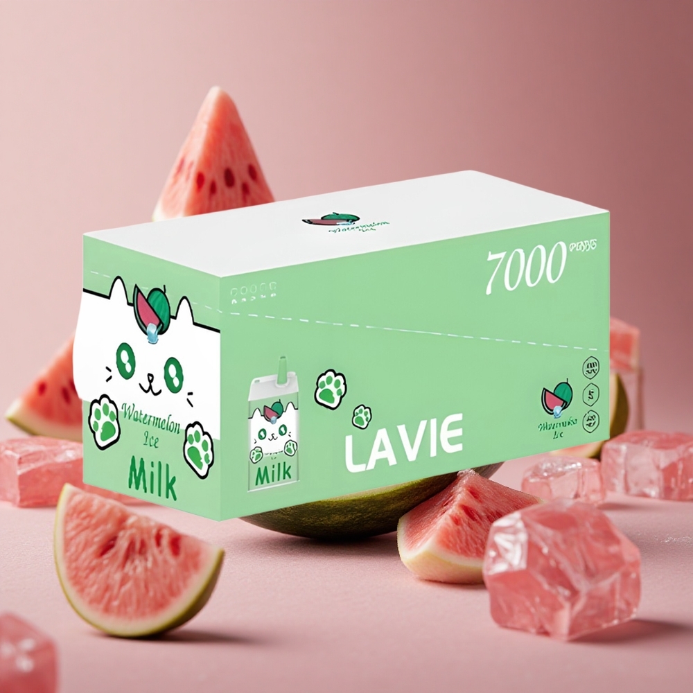 LAVIE Milk 7000 Puffs Watermelon Ice 16ML Type C New Zealand wholesale suppliers