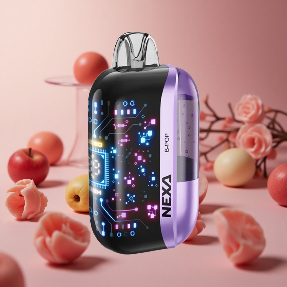 NEXA Ultra 50000 Puffs B-Pop 20ml Prefilled Capacity 0.9ohm Dual Mesh Coils New Zealand wholesale suppliers