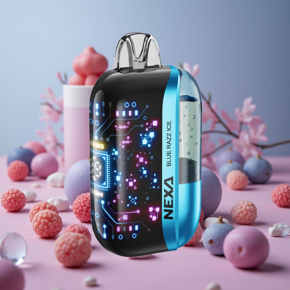 NEXA Ultra 50000 Puffs Blue Razz Ice 20ml Prefilled Capacity 800mah Battery Capacity New Zealand wholesale suppliers
