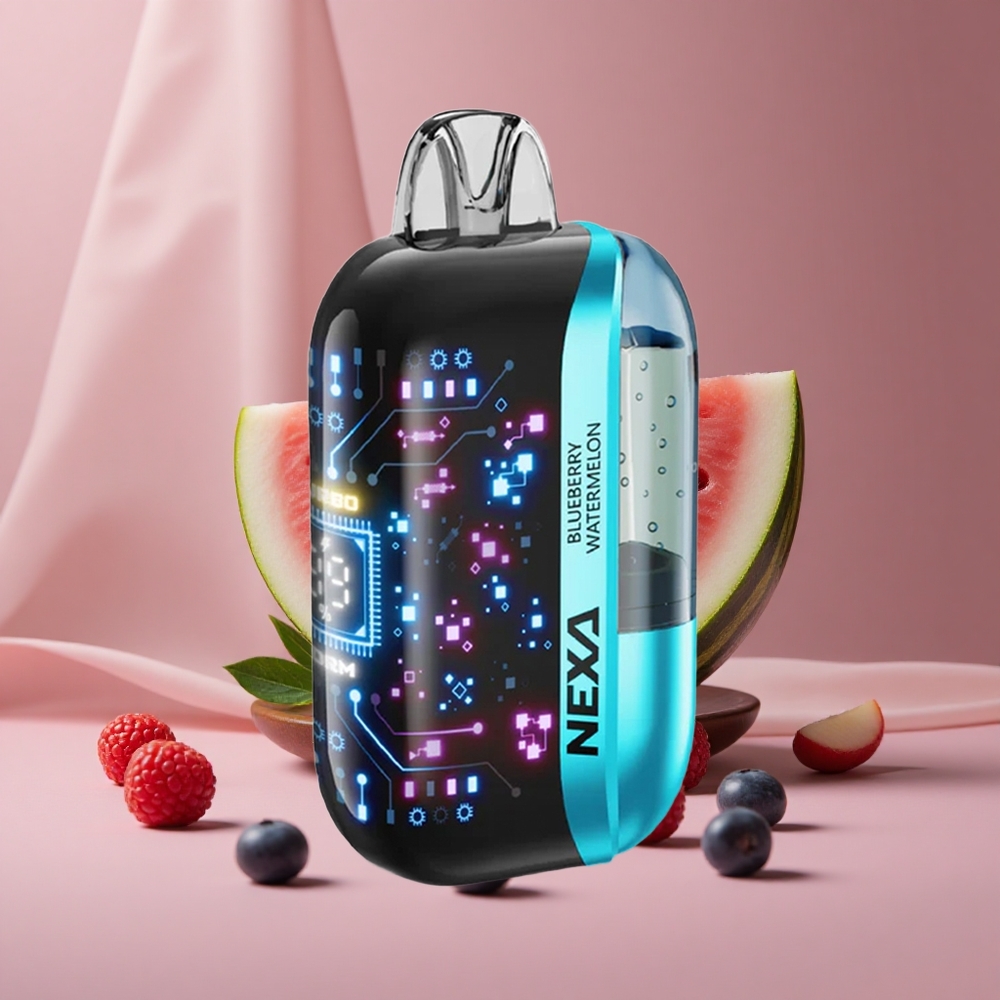 NEXA Ultra 50000 Puffs Blueberry Watermelon 20ml Prefilled Capacity Type-c Charging New Zealand wholesale suppliers