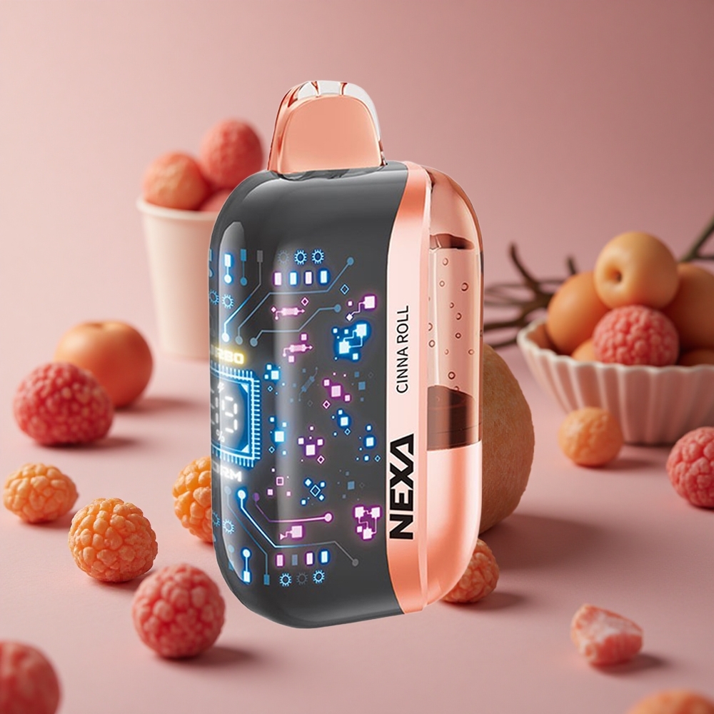 NEXA Ultra 50000 Puffs Cinna Roll 20ml Prefilled Capacity Type-C Charging New Zealand wholesale suppliers