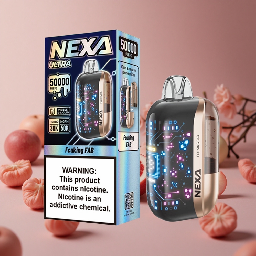 NEXA Ultra 50000 Puffs Disposable Vape Fcuking Fab 20ml Prefilled 800mah Battery New Zealand wholesale suppliers
