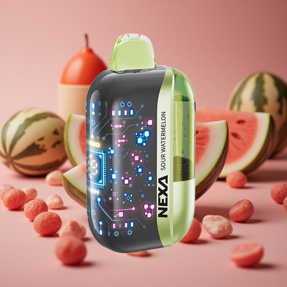 NEXA Ultra 50000 Puffs Sour Watermelon 20ml Prefilled Capacity Type-c Charging New Zealand wholesale suppliers