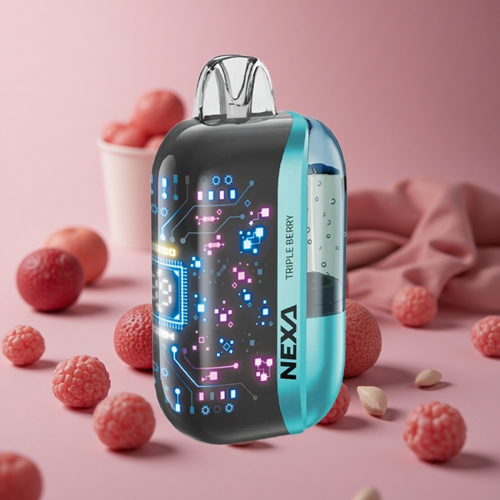 NEXA Ultra 50000 Puffs Triple Berry 20ml Prefilled Capacity Type-c Charging New Zealand wholesale suppliers