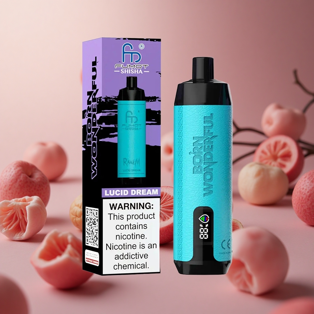 RandM Fumot Shisha 10000 Puffs 18ml Prefilled e-liquid Lucid Dream New Zealand wholesale suppliers
