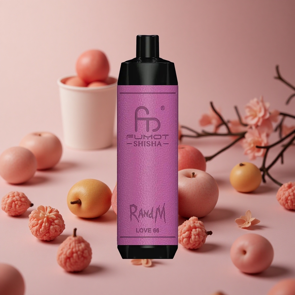 RandM Fumot Shisha 10000 Puffs Love 66 18ml Prefilled e-liquid New Zealand wholesale suppliers