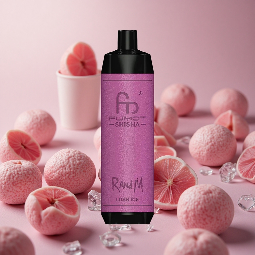 RandM Fumot Shisha 10000 Puffs Lush Ice 18ml Prefilled e-liquid 0.6ohm Mesh Coil New Zealand wholesale suppliers