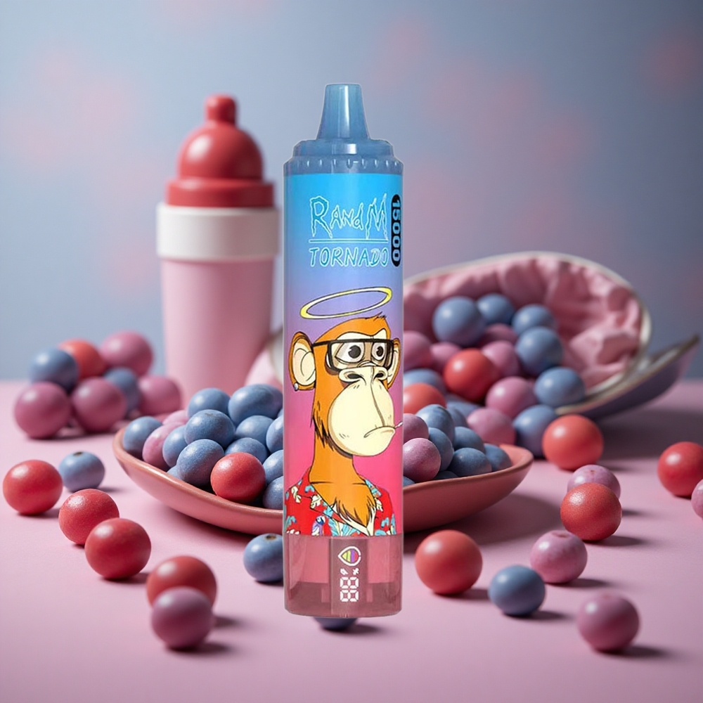 RandM Fumot Tornado 15000 Puffs Blue Razz Cherry 25ml 850mAh New Zealand wholesale suppliers